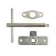 Budget Lock, Key and Escutcheon - Rim - 67.5 x 19.5 x 9mm - Zinc Plated