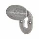 Oval Covered Escutcheon - 51 x 29mm - Keyhole - Pewter