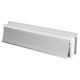 Seal Letter Plate - 304 x 70mm - Door Thickness 40-80mm - Polished Chrome