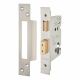 Architectural Bolt Through Euro Profile Sashlock - 78mm Case - 57mm Backset - Satin Stainless