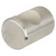 Solid Turned Cylinder Cabinet Knob - 20mm Diameter - Satin Stainless Steel