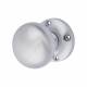 Marcus Satin Chrome Mortice Door Knob - 57mm Rose Diameter - Victoria Range