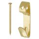 Light Duty Picture Hook - Single - 5 x 24mm - Florentine Bronze - Pack of 50