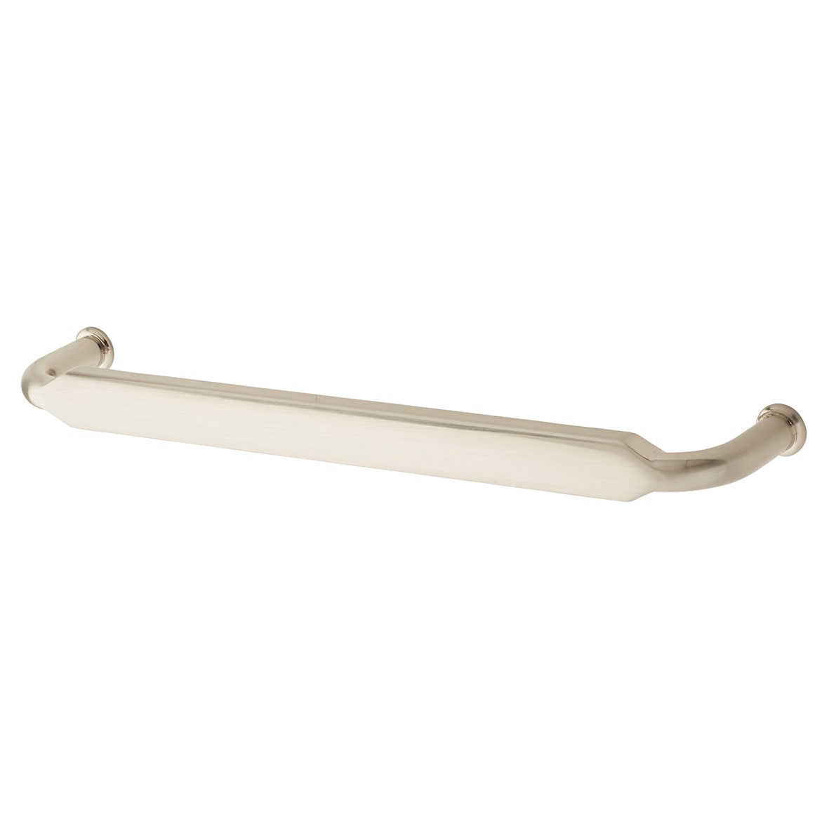 Eton 12mm D-Bar Cabinet Pull Handle - 160mm Centres - Satin Nickel