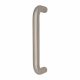 Satin Stainless Steel 19mm D-Bar Door Pull Handle - Bolt Fix - 152mm Centres