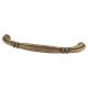 Ivy 14mm D-Bar Cabinet Pull Handle - 128mm Centres - Antique Brass