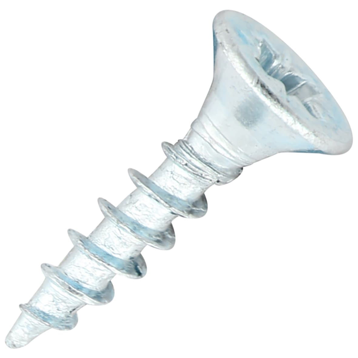 General Purpose Pozi Countersunk Chipboard Wood Screws - 3.5 x 15mm - Zinc Plated - Pk of 200