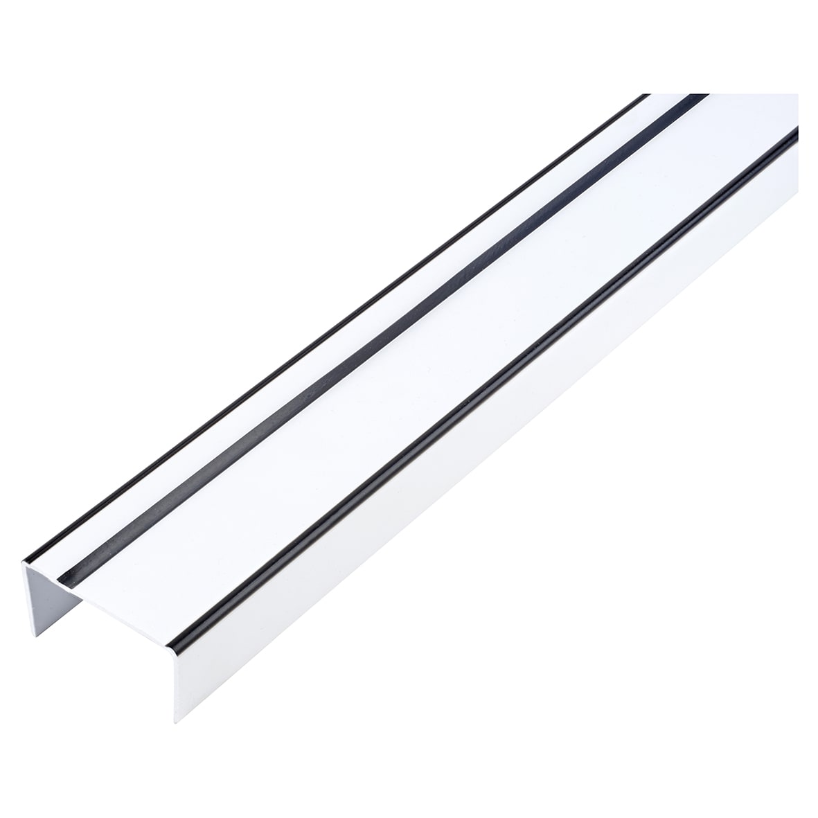 Bottom Door Fire Seal Carrier - - 1m - White