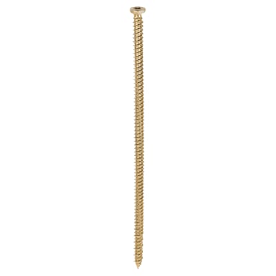 Concrete Screw - Countersunk - Yellow Passivated - 7.5 x 200mm - Pack of 100