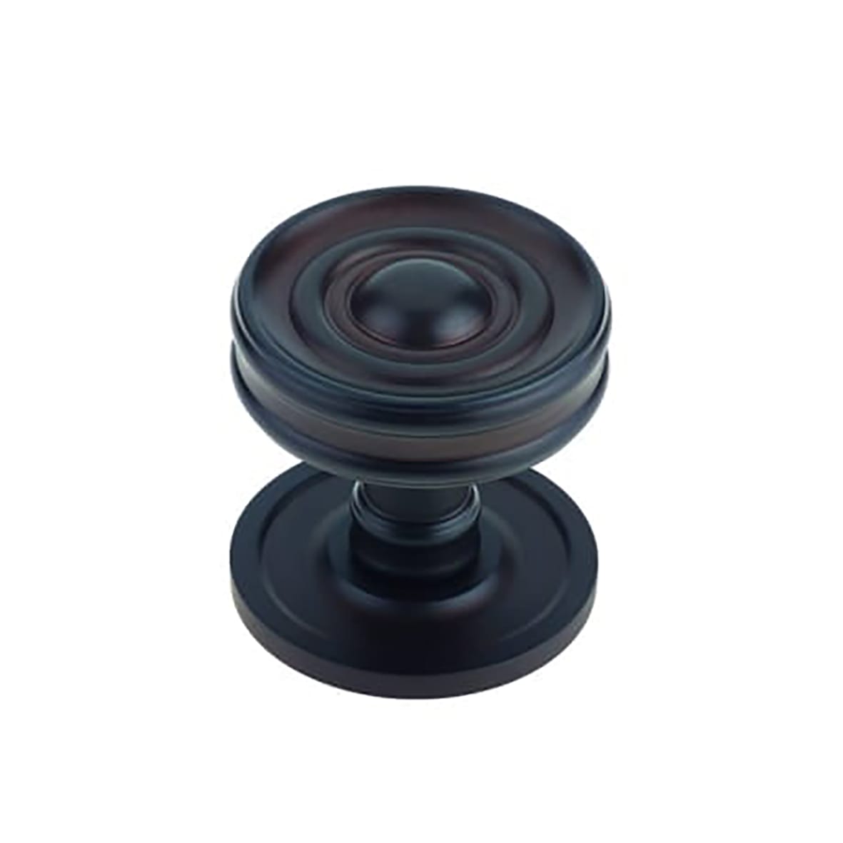 Bloomsbury Round Cabinet Knob - 40mm Diameter - Dark Bronze