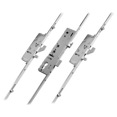 Lockmaster Extendable uPVC Multipoint Door Lock - 4 Roller 2 Hook - 35mm Backset - 62/92mm c/c
