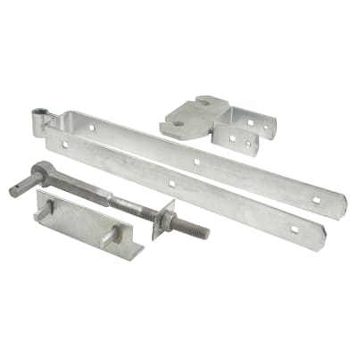 Medium Duty Rising Field Gate Hinge Set - 600 x 90mm - Galvanised