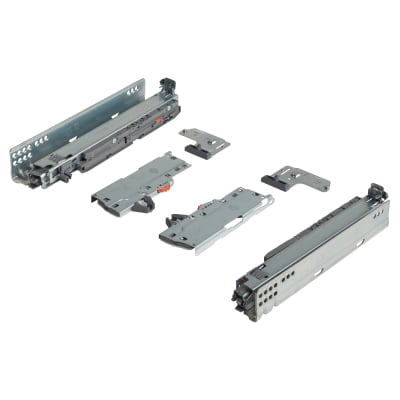 TIP-ON Push to Open BLUMOTION Soft Close Drawer Runner - Full Extension - 300mm Length - 20kg