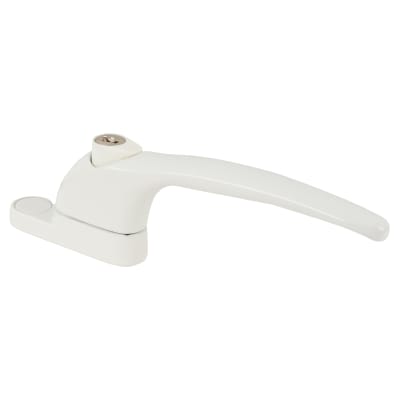 uPVC Inline Espagnolette Locking Multipoint Window Handle - Dual - White