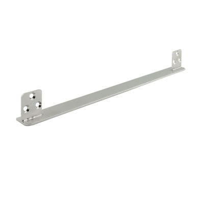 Edge Fix Anti Thrust Plate - 350 x 30mm - Satin Stainless Steel