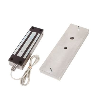 External Electromagnetic Door or Gate Lock 12/24v DC - Monitored - Single Doors