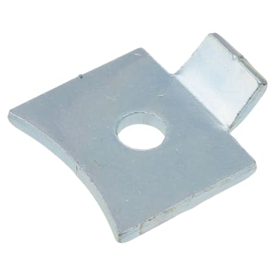 Standard Flat Bookcase Clip - Bright Zinc Plated - Pack of 10
