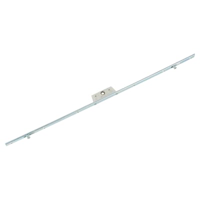Single U-Rail Offset Espagnolette uPVC Window Lock - 600mm Length - 20mm Backset - 8mm Cam
