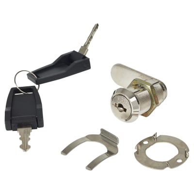 Cam Lock - 19 x 30mm - Keyed to Differ - Nickel Plated