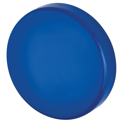 Nylon Blank Escutcheon - 52mm Diameter - Cobalt Blue - Pair
