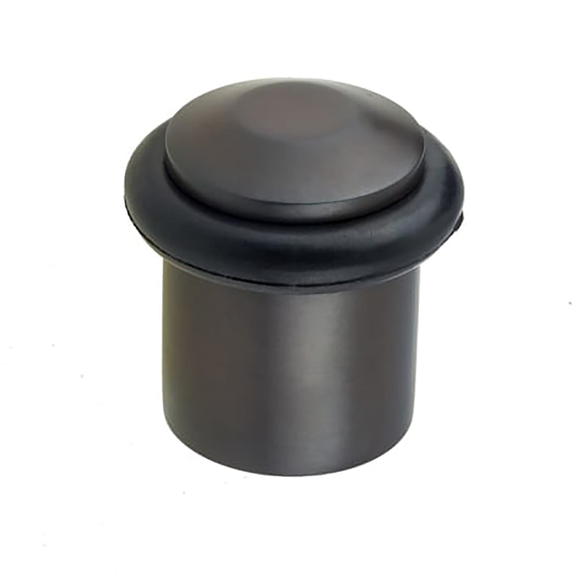 Chamfered Floor Door Stop - 40 x 38mm - Dark Bronze