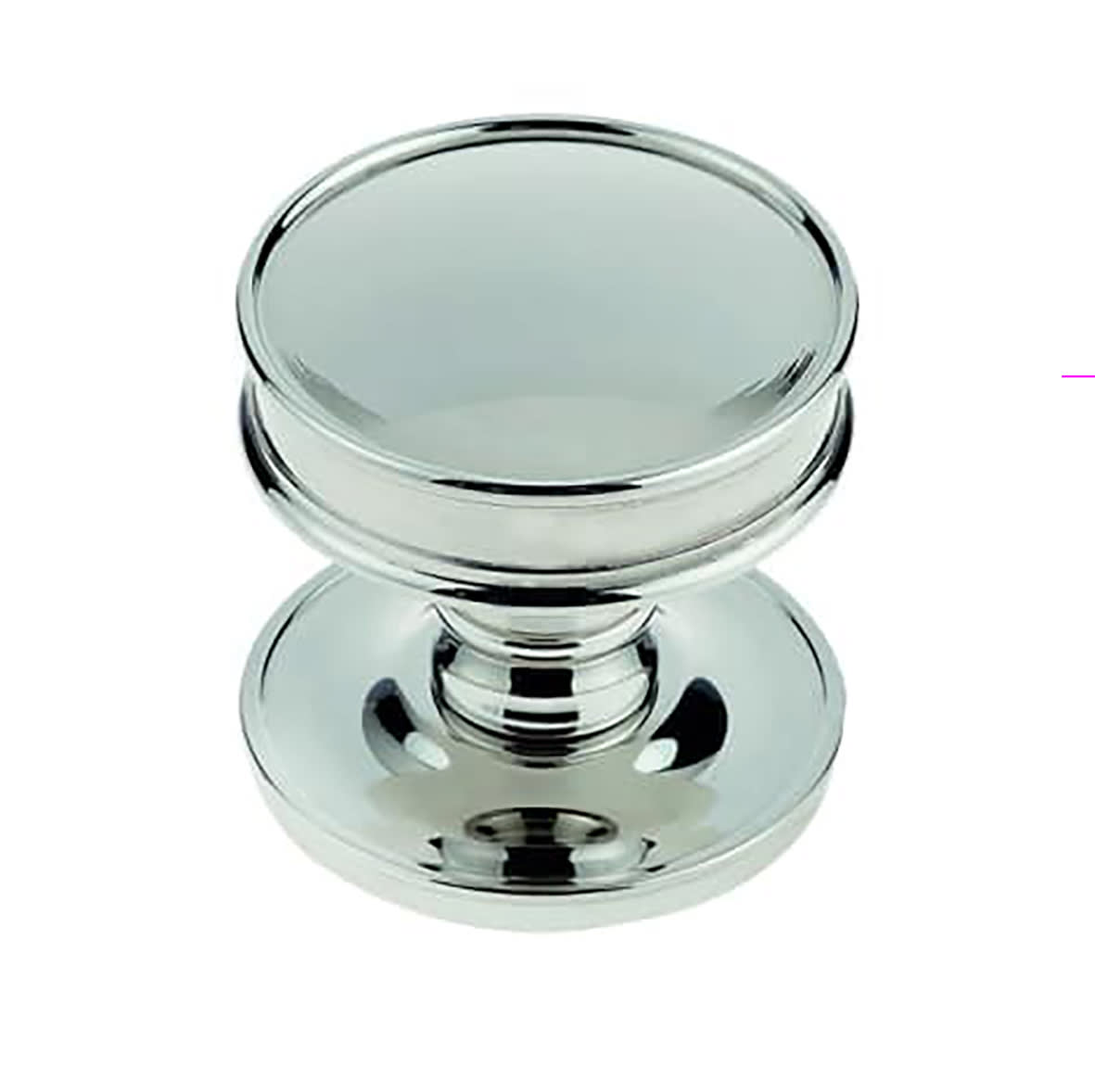 Berkeley Round Cabinet Knob - 40mm Diameter - Polished Nickel