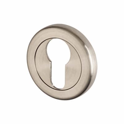 Escutcheon - 50mm Diameter - Euro - 316 Satin Stainless Steel