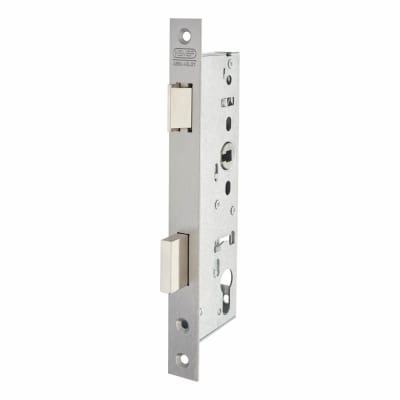 9600 Narrow Style Euro Sashlock - 60mm Case - 45mm Backset - Satin Stainless Steel