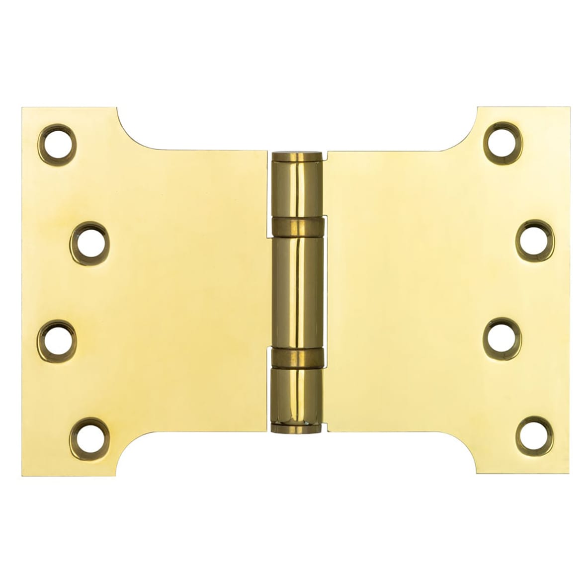 Parliament Hinge - 102 x 152 x 3mm - Polished Brass - Pair