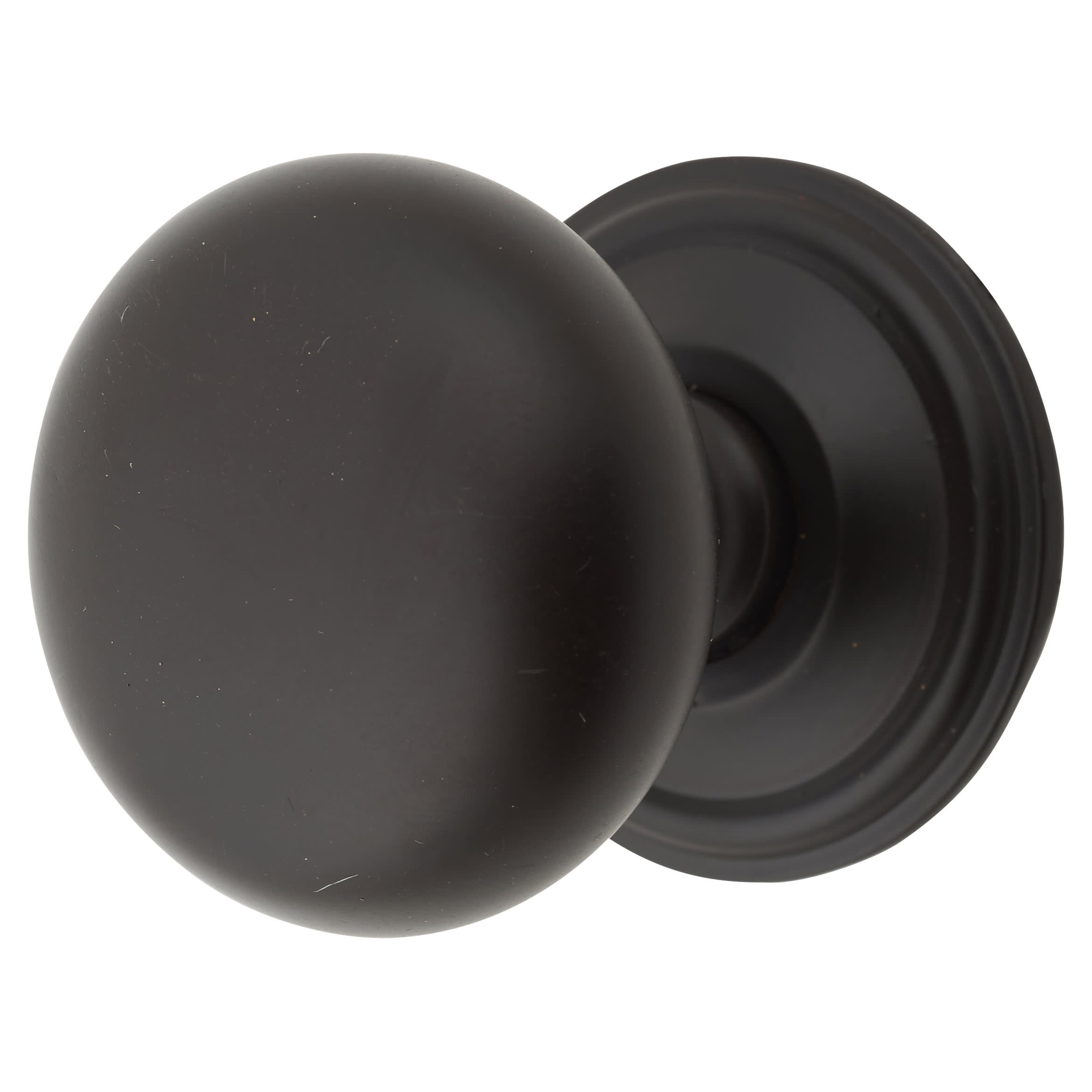 Mushroom Round Cabinet Knob - 38mm Diameter - Aged Bronze