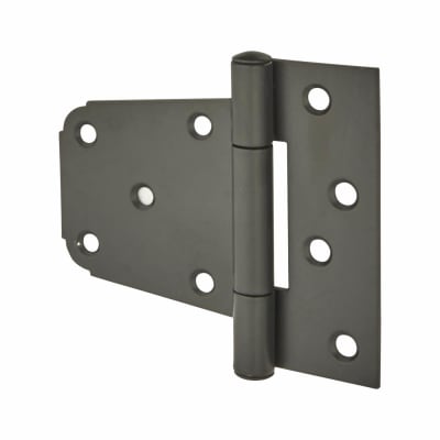 Heavy Duty Offset Gate Hinge - 89 x 115mm - Epoxy Black - Pair