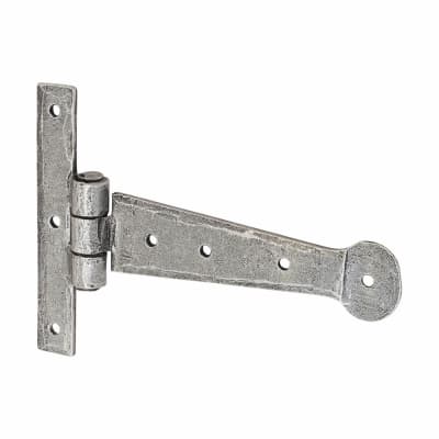 Door Tee Hinge - 152 x 102mm - Pewter - Pair