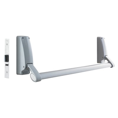 379.N Push Bar Panic Exit with Mortice Nightlatch - Timber Door