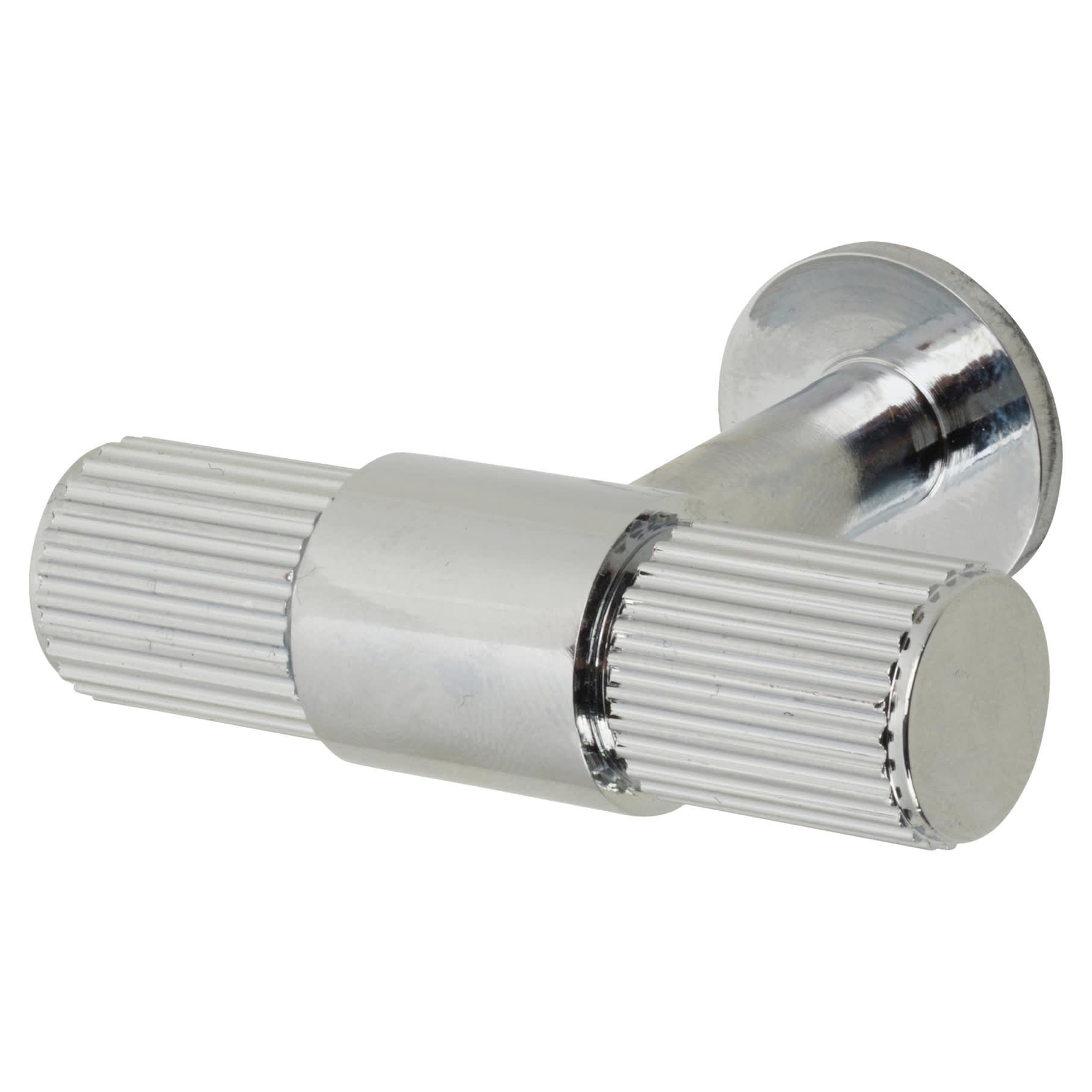 Lines 13mm T-Bar Cabinet Knob - 50 x 40mm - Polished Chrome