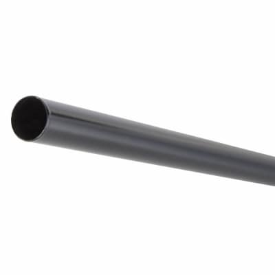 19mm Round Steel Hanging Rail Tube - 914mm Length - Black