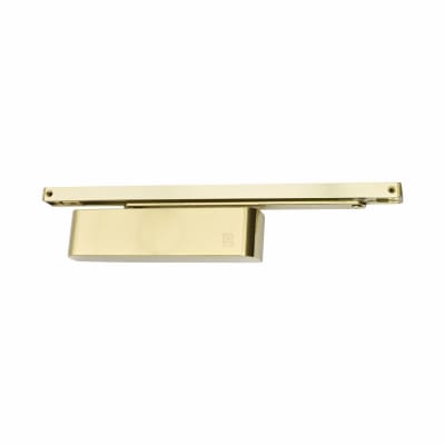 TS.11204 Cam Action Overhead Fire Door Closer - Power Size 2-4 - Push/Pull Mount - PVD Polished Brass