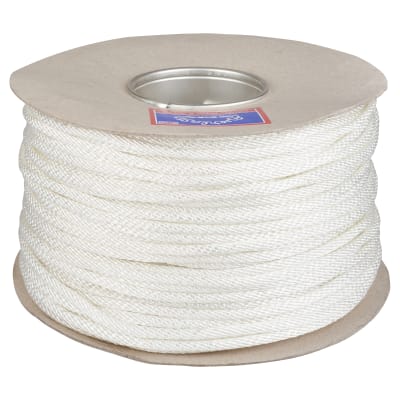 No.8 Solid Braided Nylon Sash Window Cord - 6.5mm Diameter - 100m Coil