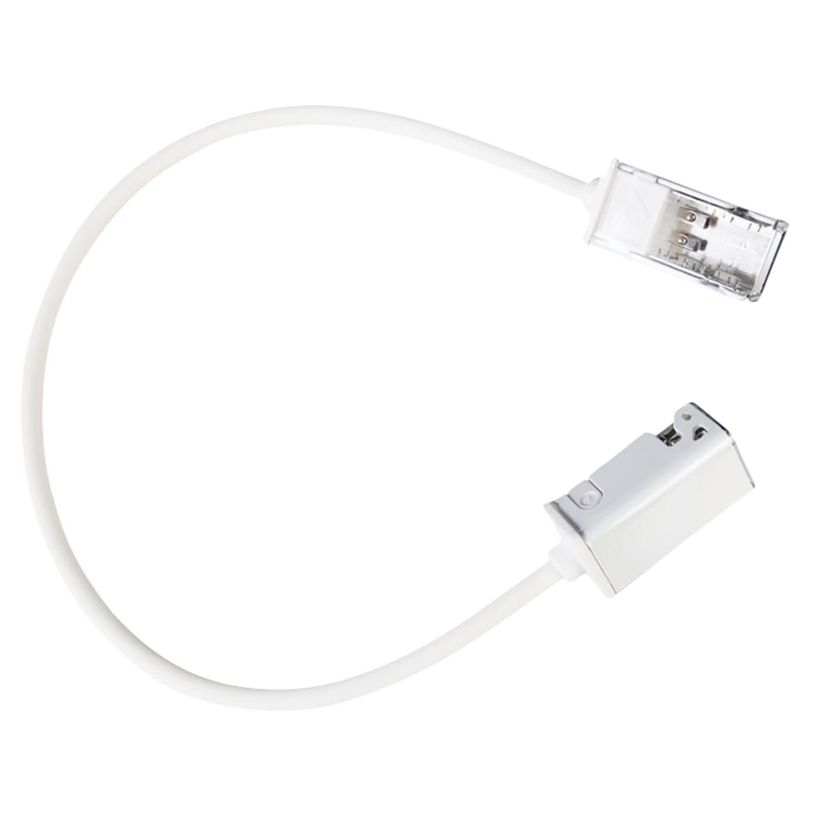 LED Soldering Free End to End Connector with Cable for 12 x 17mm Side Neon Bend Strip Light
