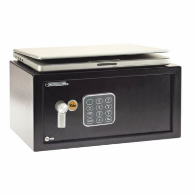 Laptop Safe - 200 x 430 x 350mm - Keypad - Black