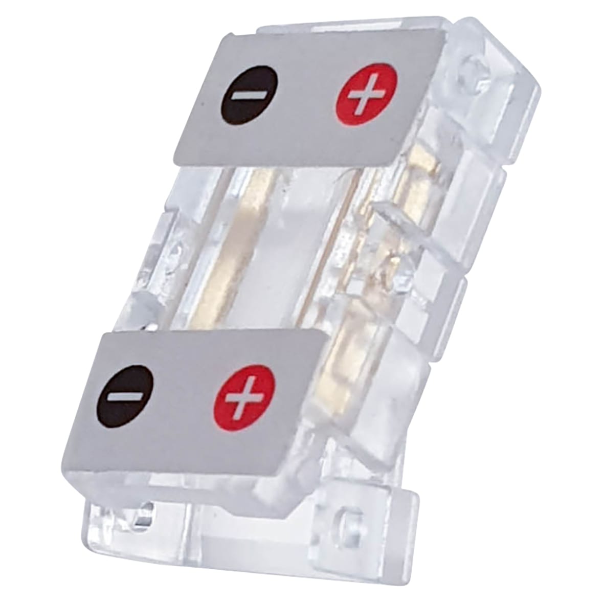 Polar Joining Clip for Flexible LED Strip Lights - White
