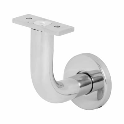 Handrail Bracket - 70mm Projection - Polished Stainless Steel