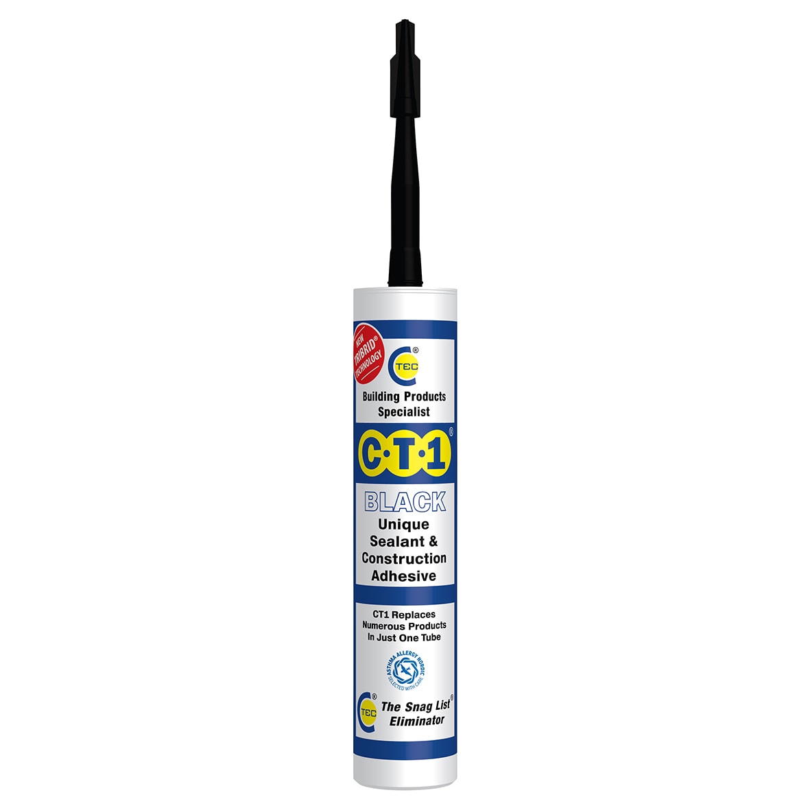 Multi-Surface Sealant & Adhesive - 290ml - Black