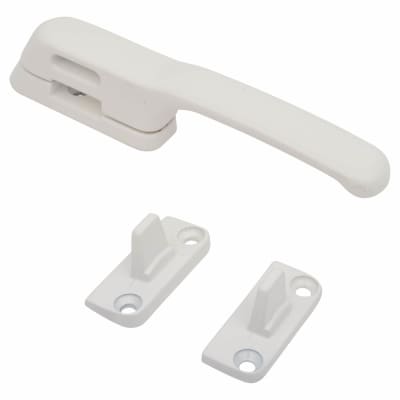 Craftsman Casement Window Fastener - Reversible - White