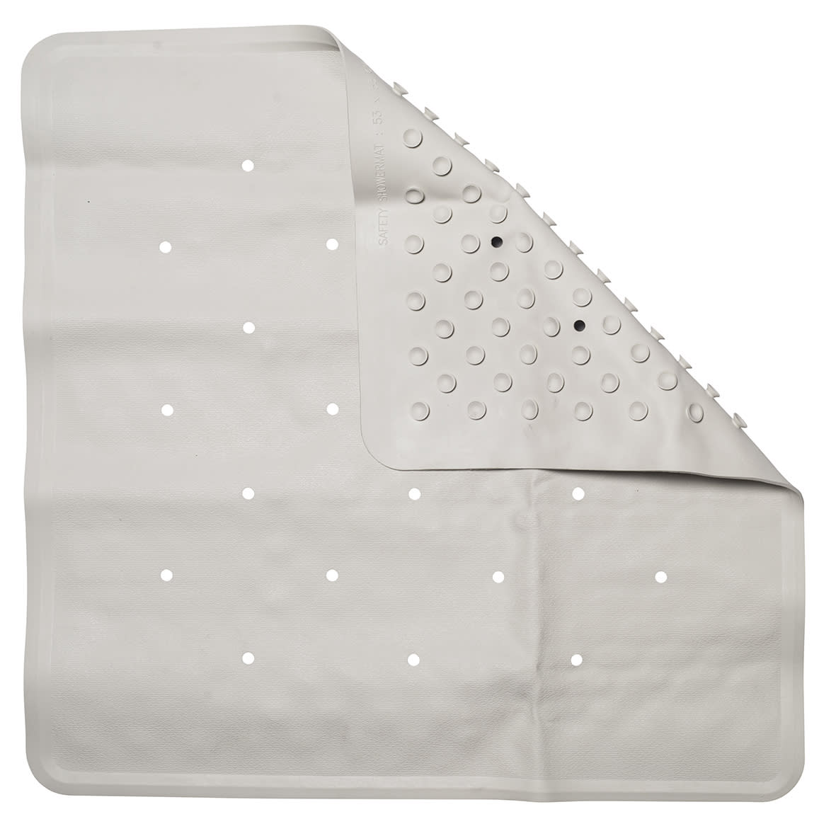 Rubagrip Shower Tray Mat - 530 x 530mm - White