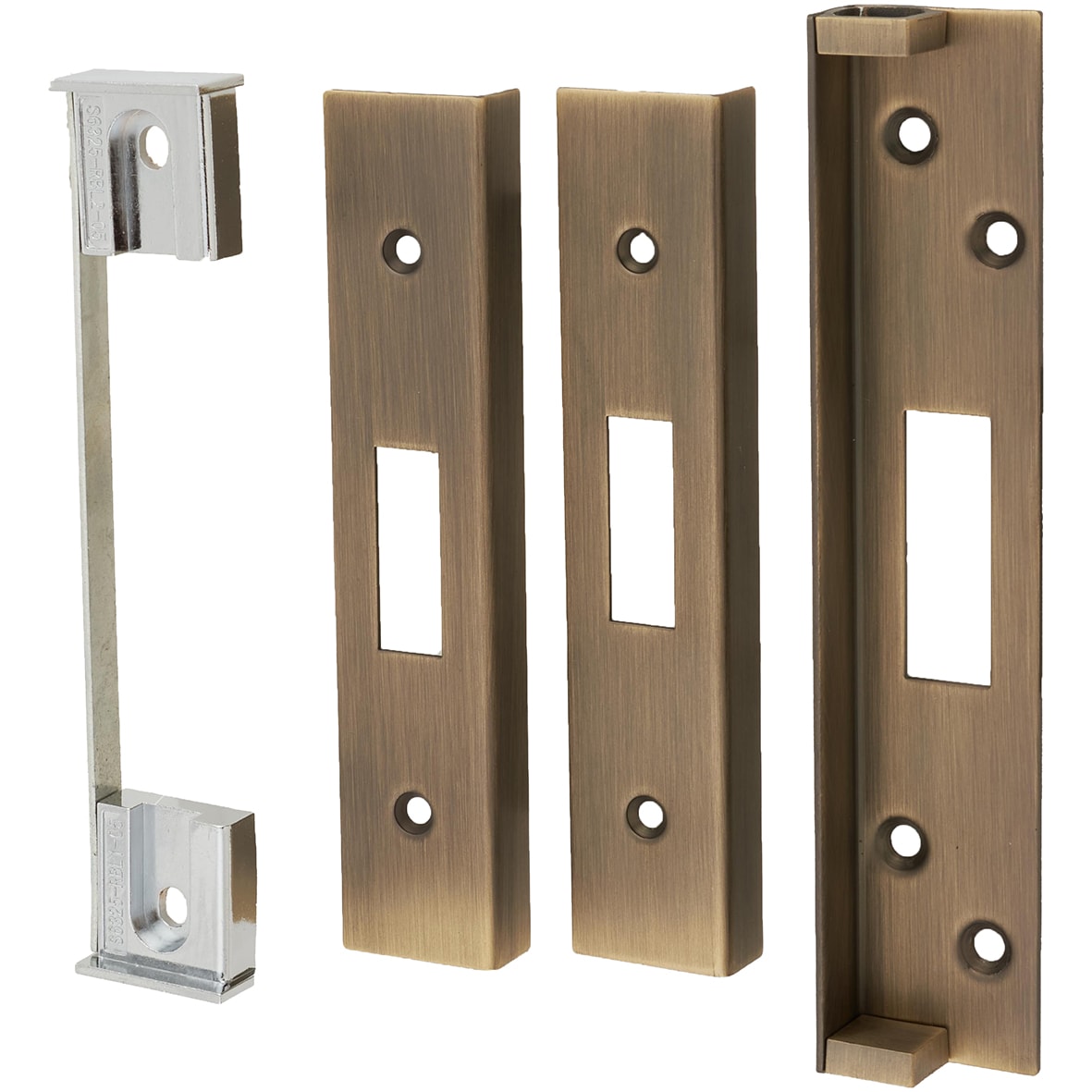 13mm Architectural Rebate Kit to suit Deadlocks - Antique Brass