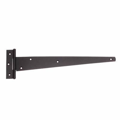 Light Duty Gate/Door Tee Hinge - 150 x 71.5mm - Black Powder Coated - Pack of 20