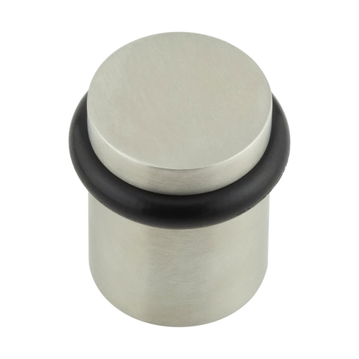 Floor Door Stop - 40 x 30mm - Satin Stainless Steel