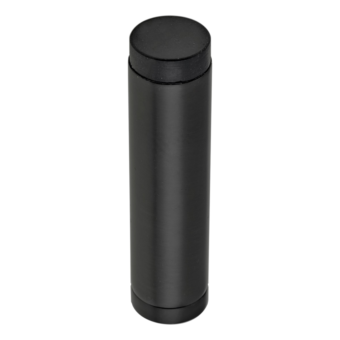 Plain Projection Door Stop Without Rose - 76mm Projection - Black