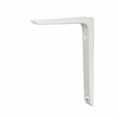 Aluminium Shelf Bracket - 100 x 150mm - White