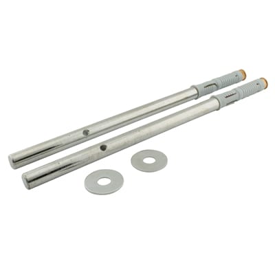 Floating Shelf Support Concealed Fixings - 200mm Bar Length - Pack of 2